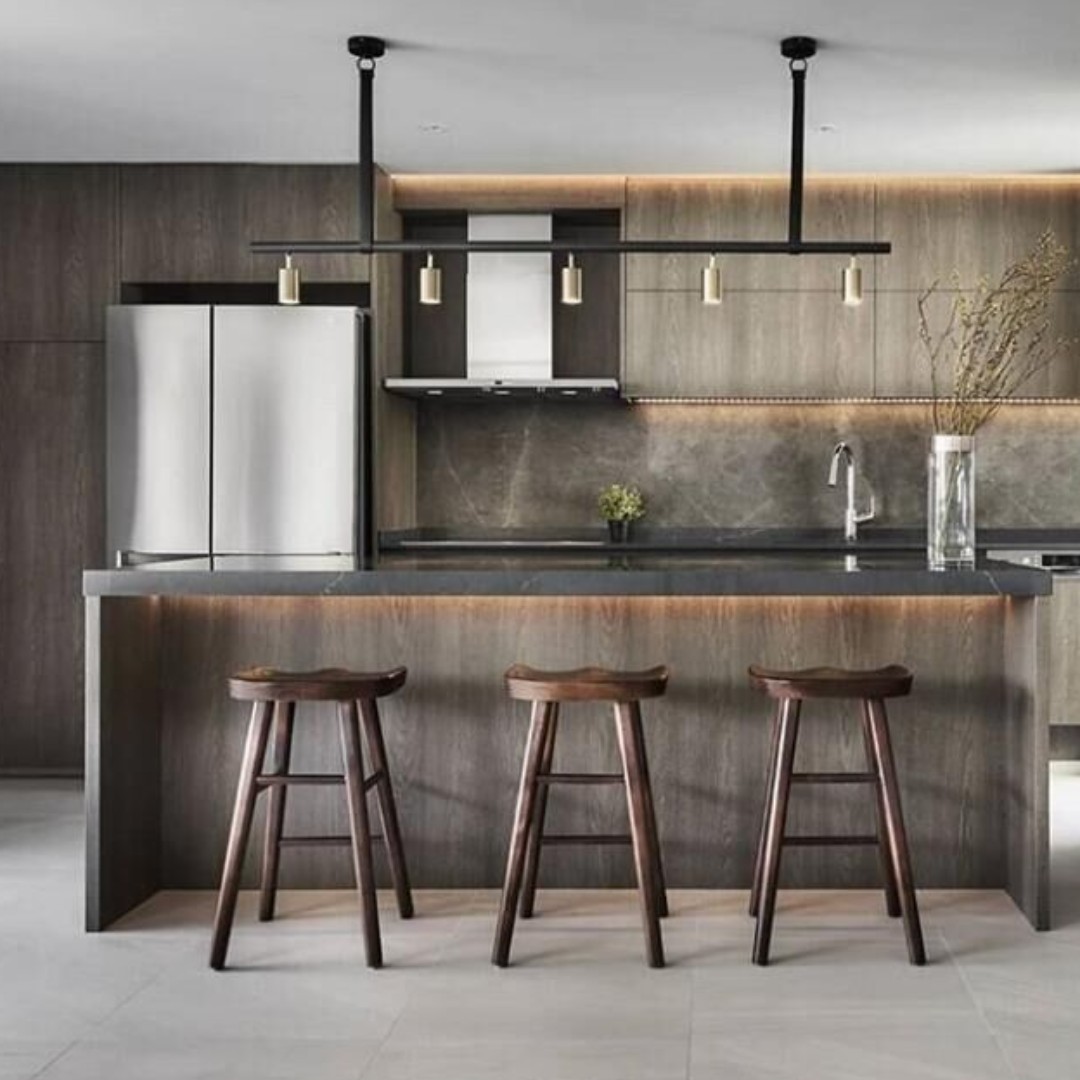 Solid Wood High Bar Stools, High Bar Chairs, Furniture & Home Living