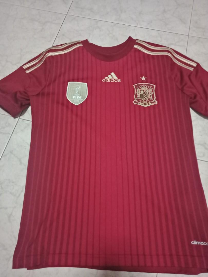 spain 2014 world cup jersey