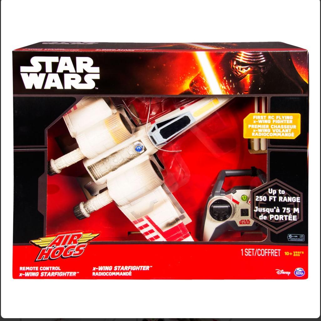 Spin Master Air Hogs Remote Control Star Wars X-Wing, 興趣及遊戲