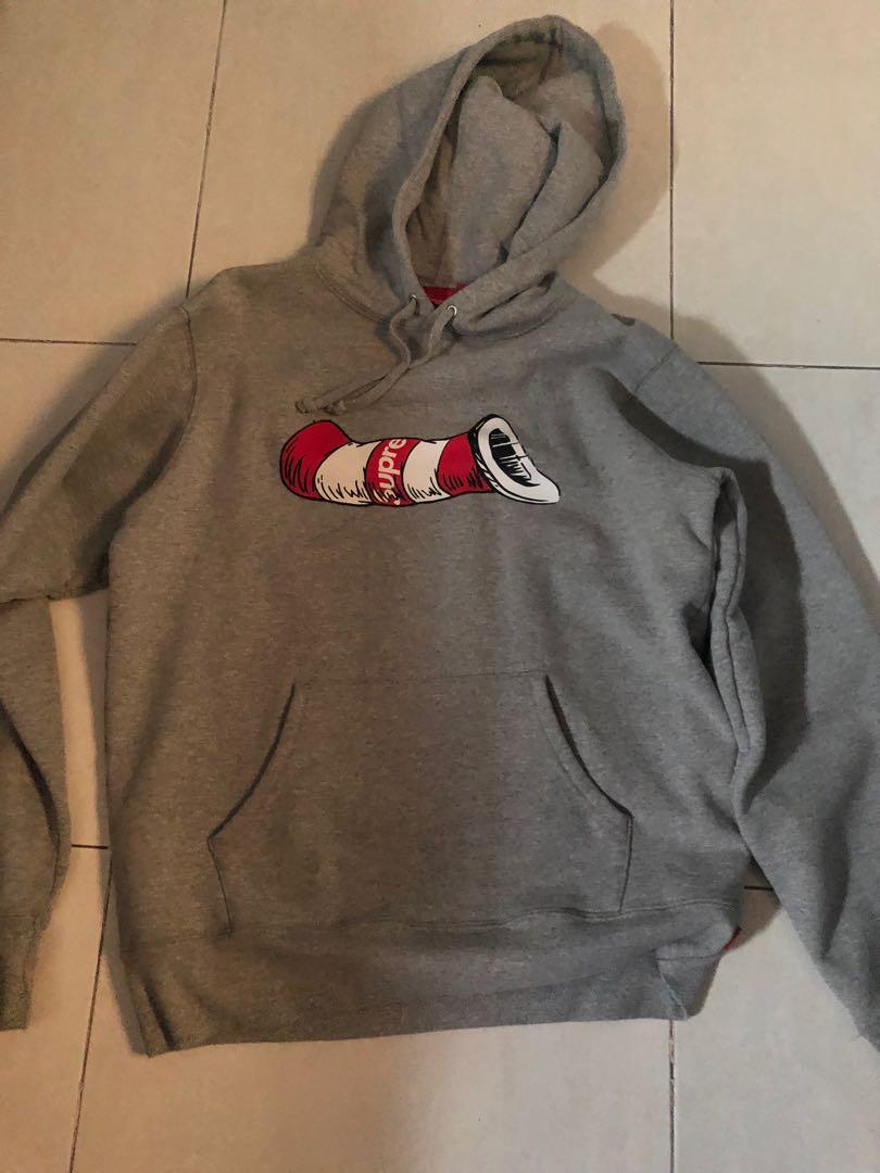 supreme cat hoodie