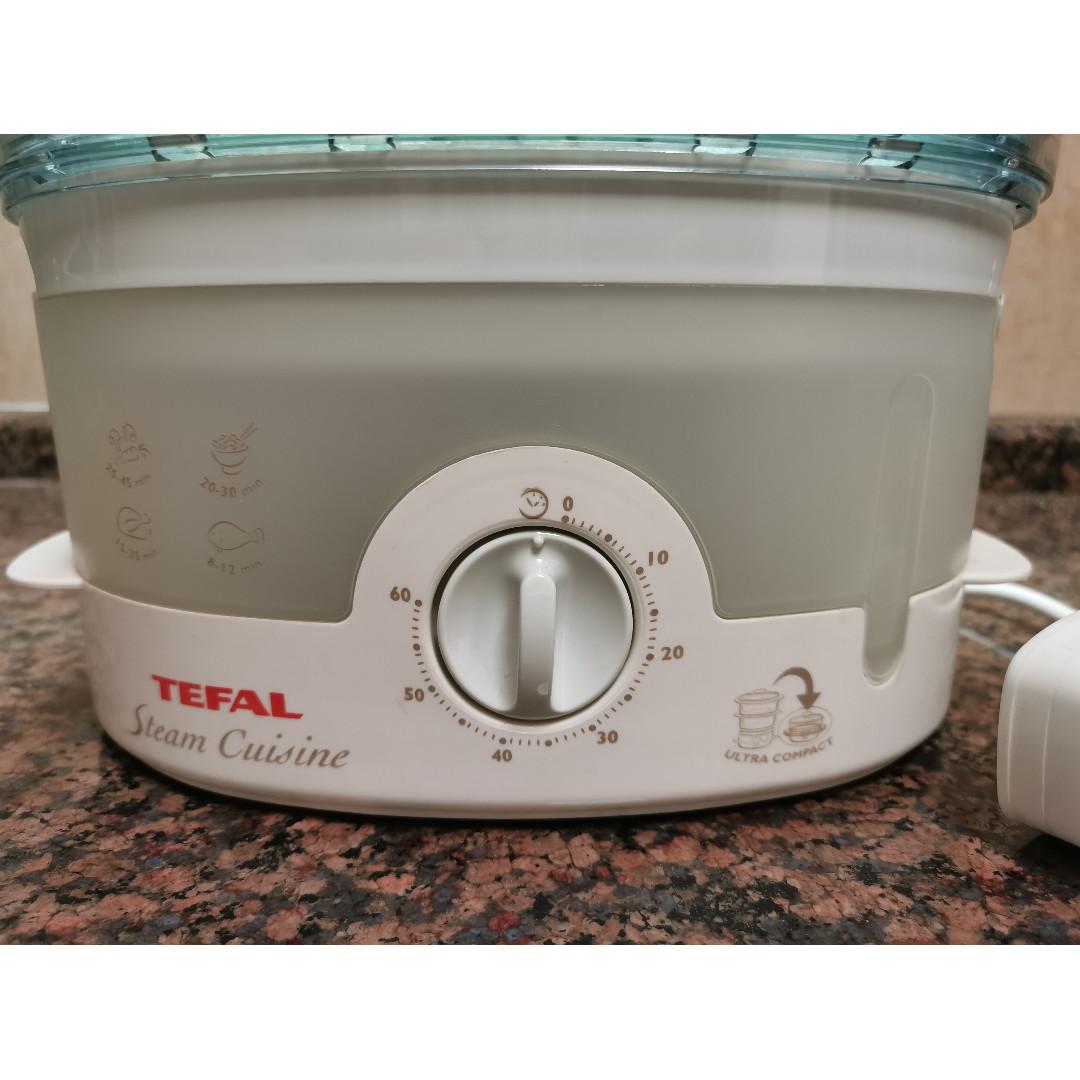 Tefal Ultra Compact VC100215 Steamer, 3 Tier, TV & Home Appliances ...