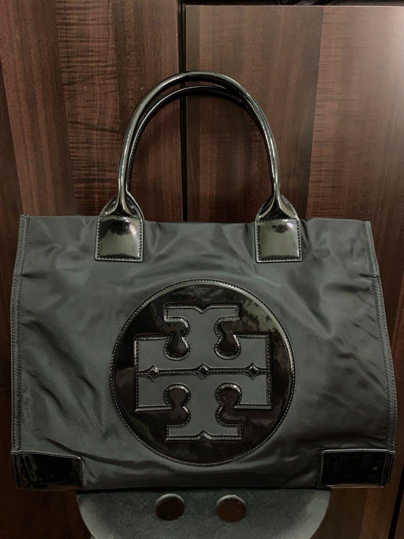 large black tory burch tote