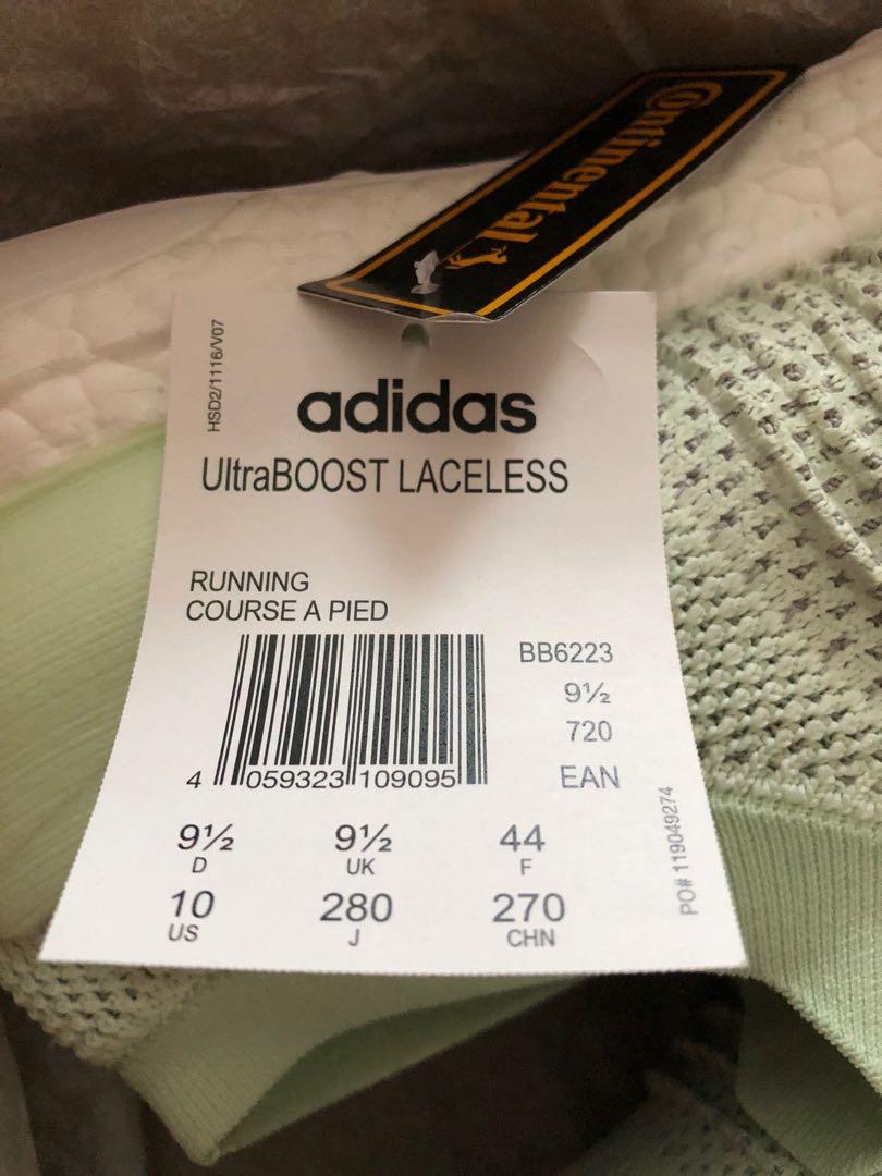 Ultra boost laceless ash hot sale green