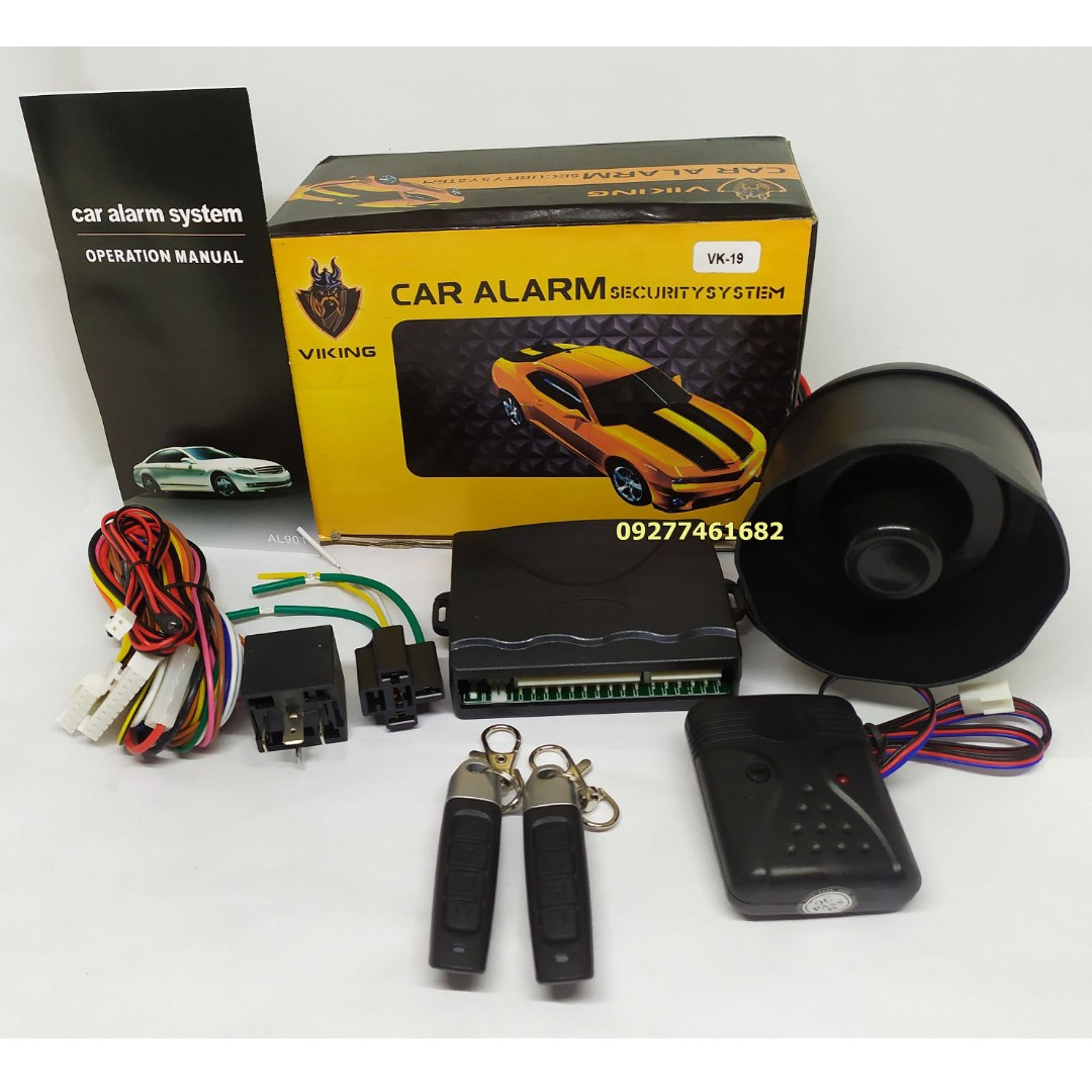 car alarm system with camera