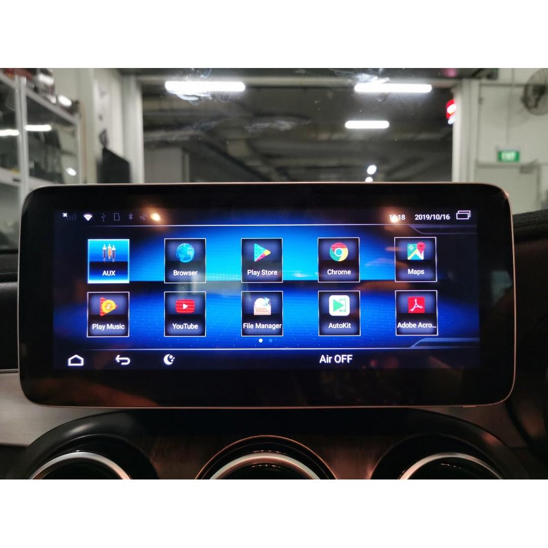 Wireless Apple Carplay & Infinity Android Screen integrated into