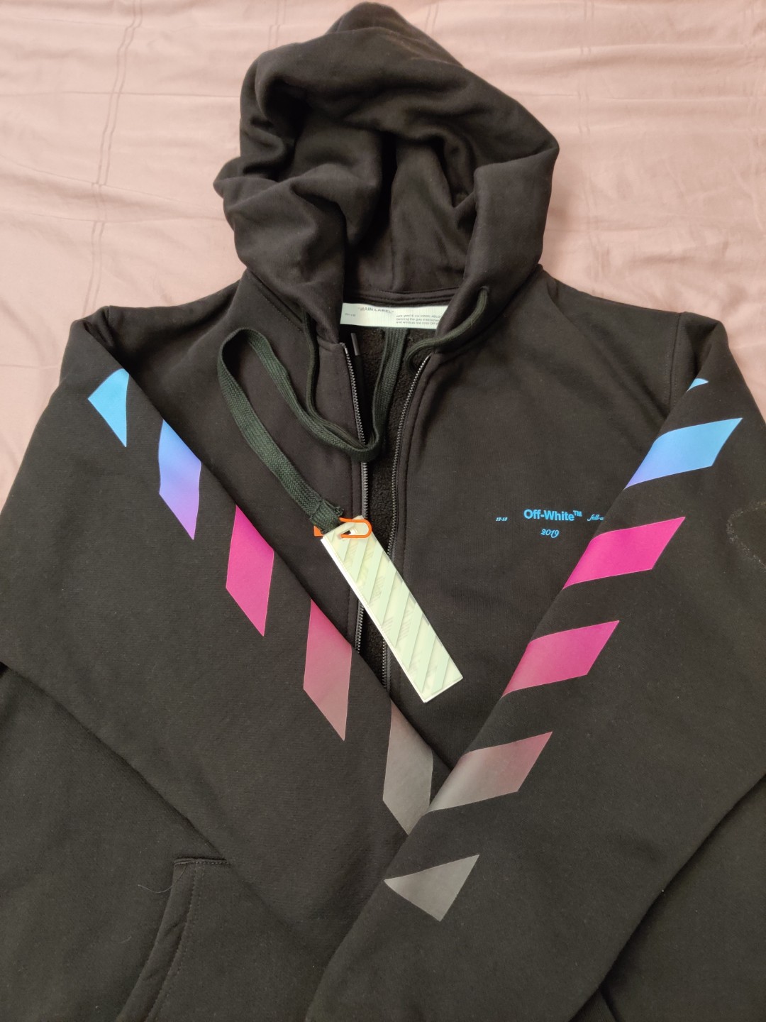 Off white diag gradient sweatshirt hotsell