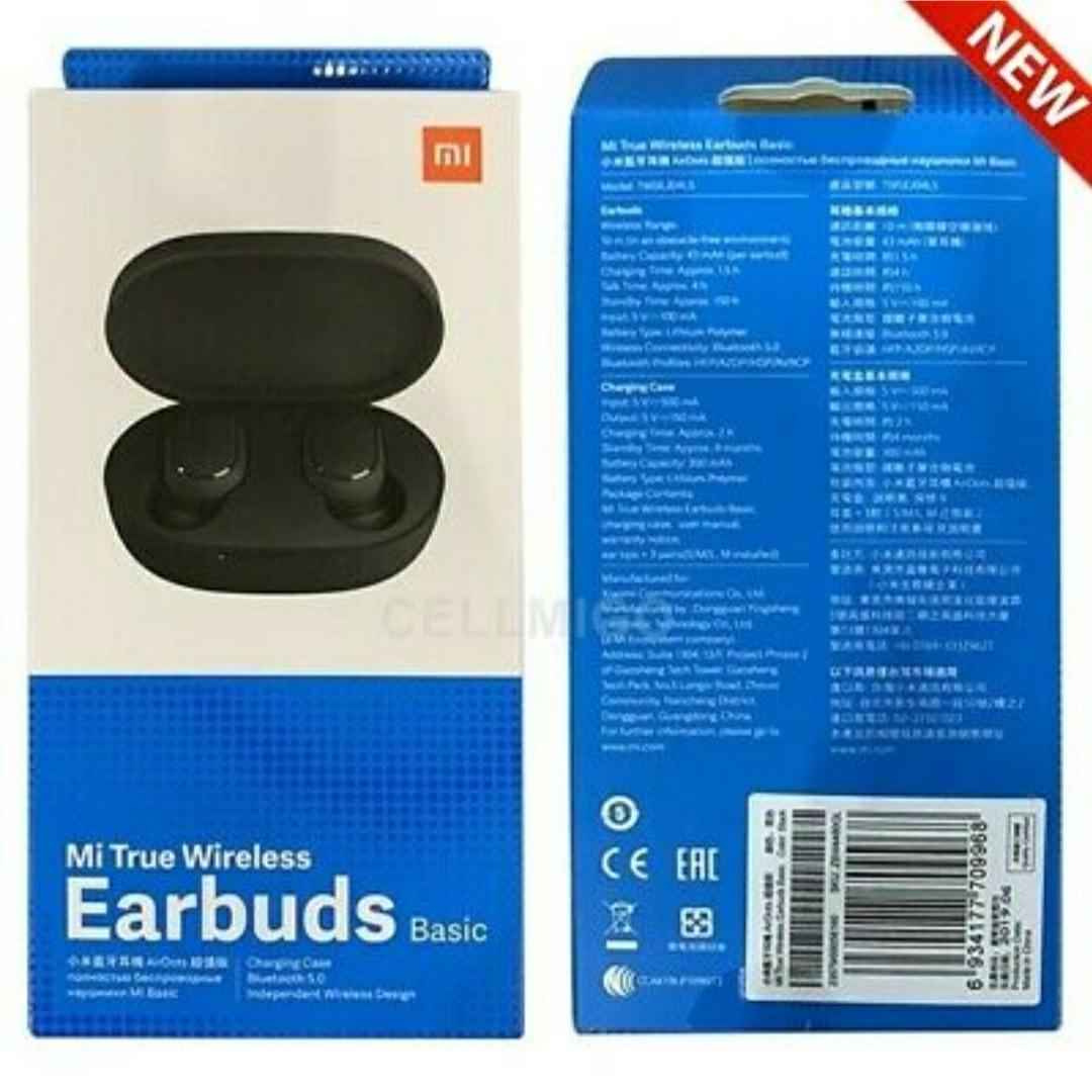 Xiaomi Mi Airdots True Wireless Earbuds Basic Black NEW