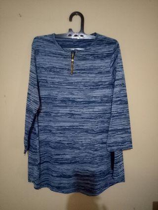 Tunik bahan kaos