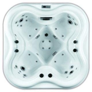 JACUZZI MASSAGE BATH TUB MODEL SR828A MADE WITH ACRYLIC AND PVC 4-SEATER WITH FOUNTAIN FEATURES