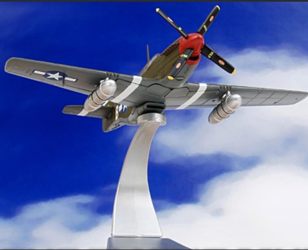 Avion Miniature P-51B Mustang USAAF - Duane Beeson, Angleterre 1944 - Corgi échelle 1:72 - Neuf