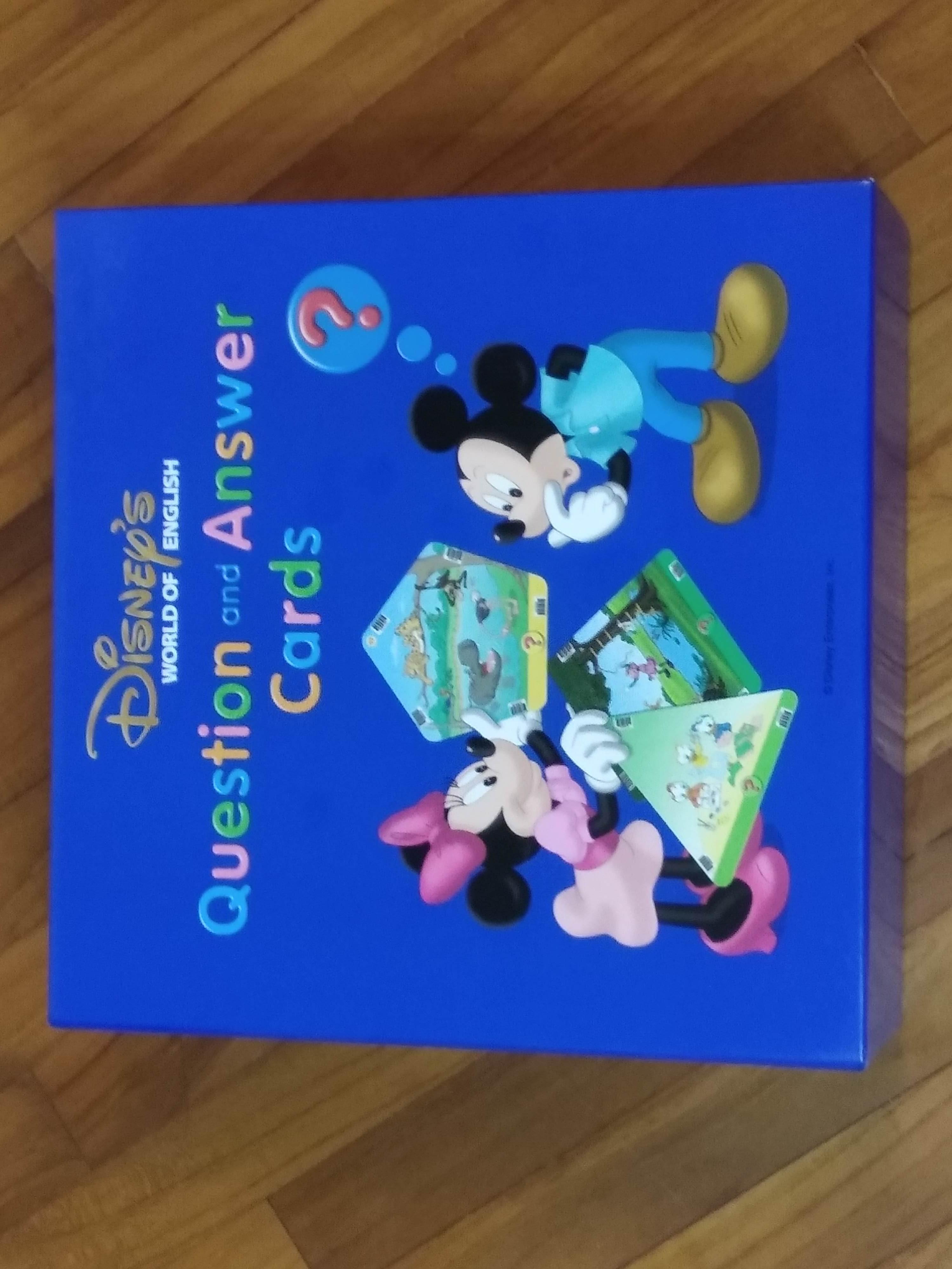 迪士尼美語世界DWE Disney Question and Answer Cards Q&A Set 全套