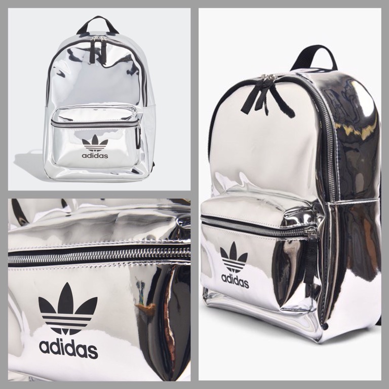 Adidas metallic on sale backpack