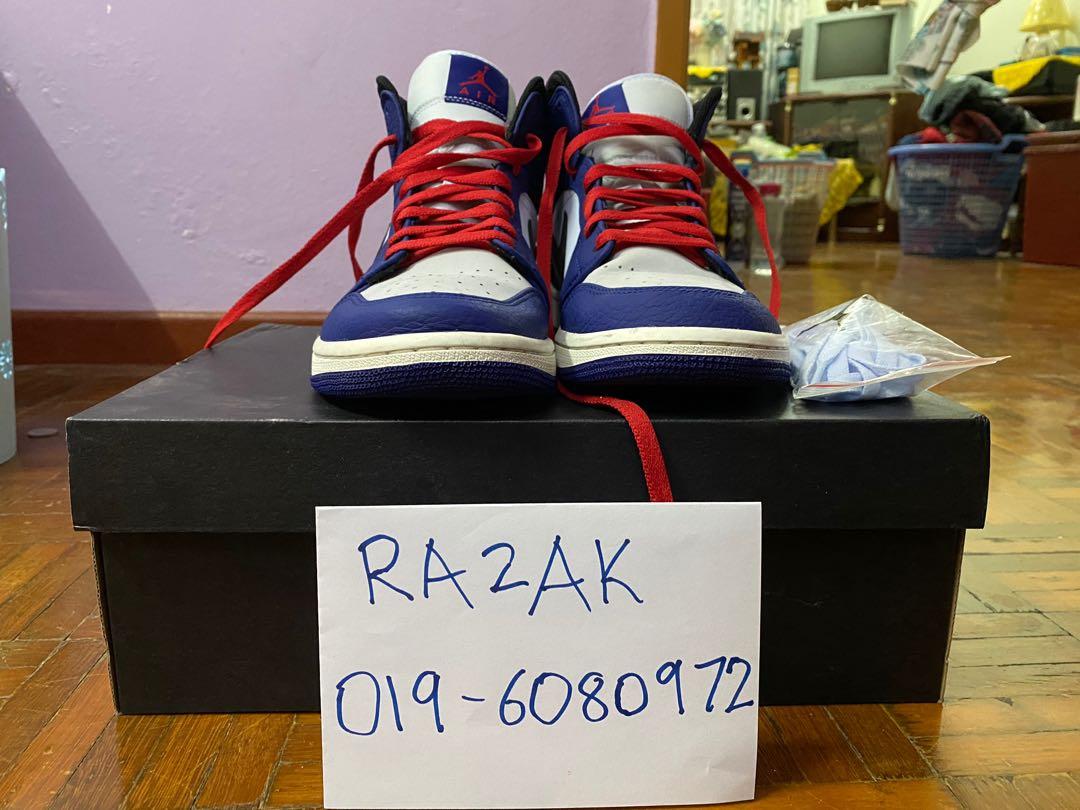 Air jordan 1 Mid SE Deep royal Blue Men s Fashion Footwear