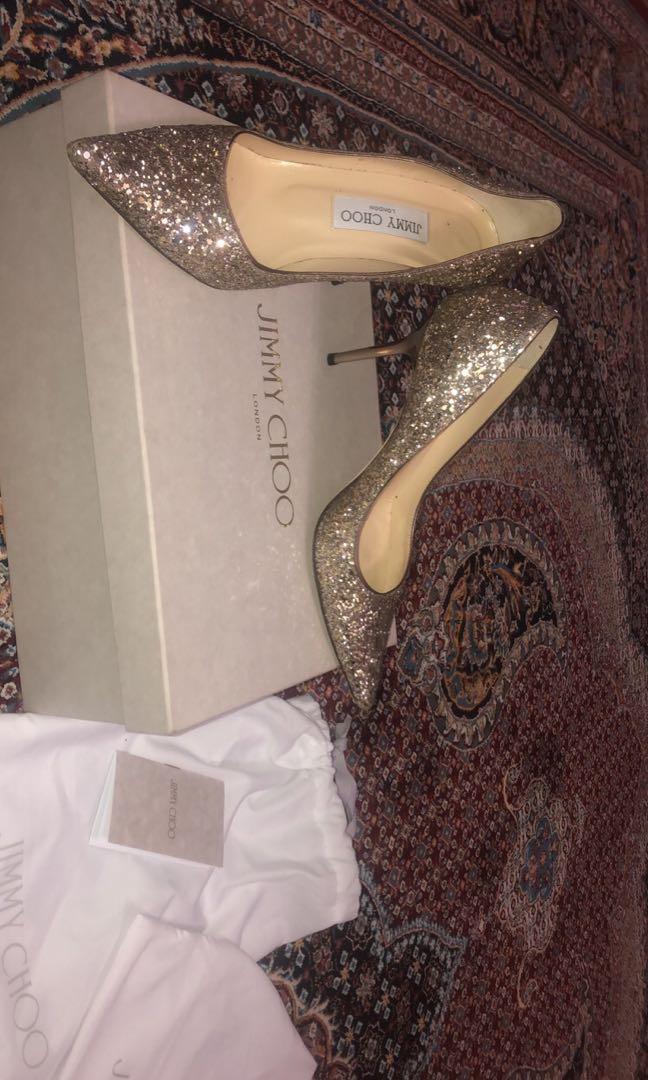 Jimmy choo sparkle pumps best sale