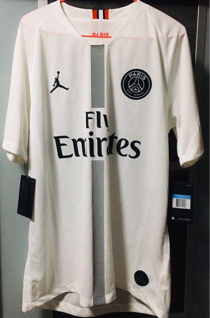 Psg white best sale jersey jordan