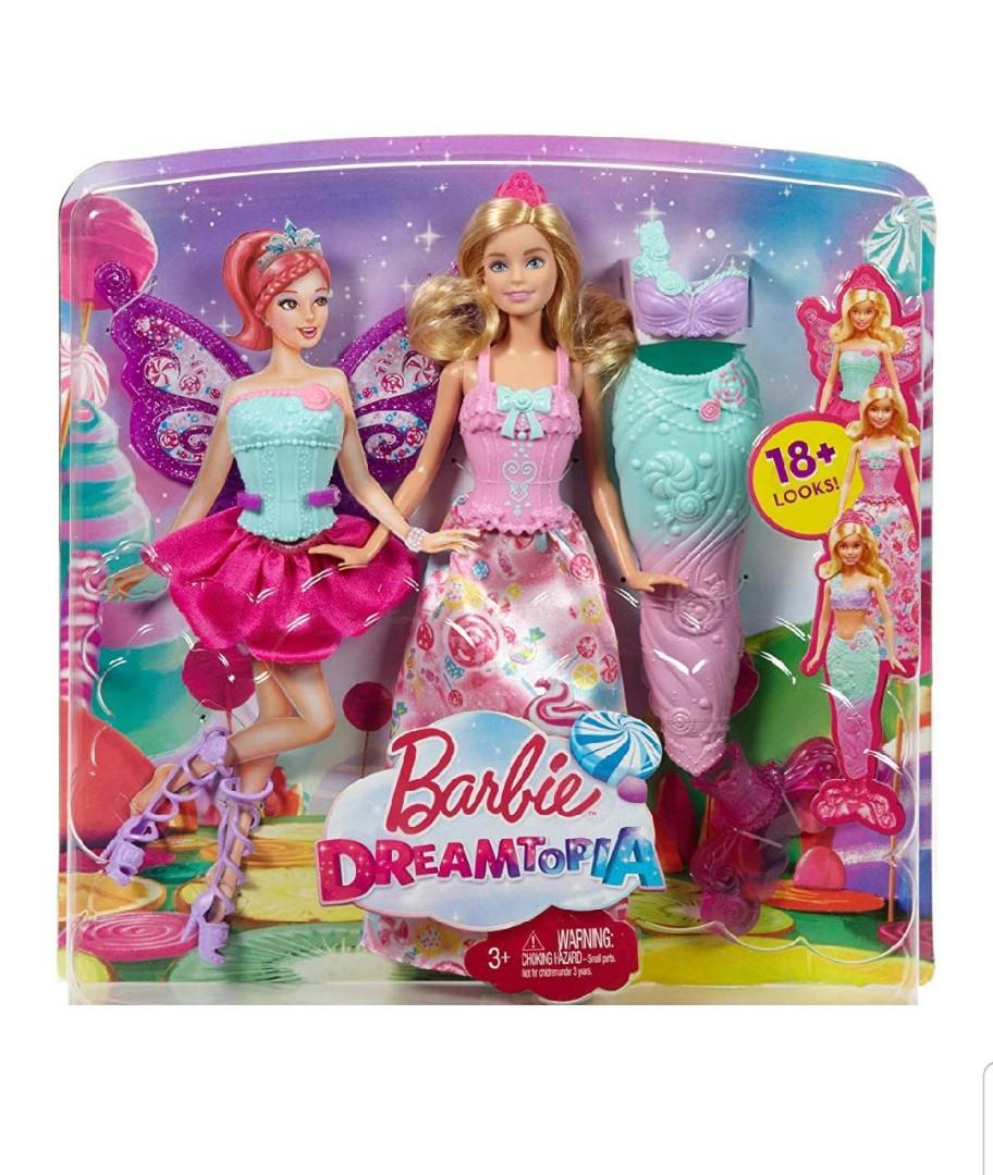 Barbie fairytale hot sale dress up