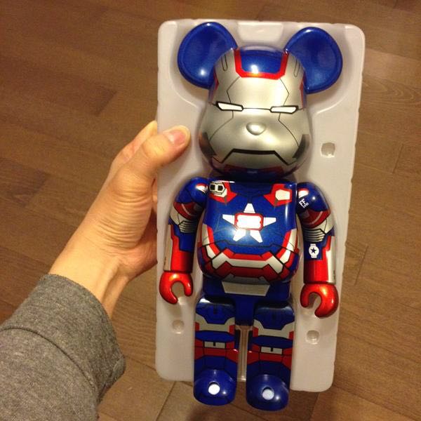 Bearbrick ironman clearance