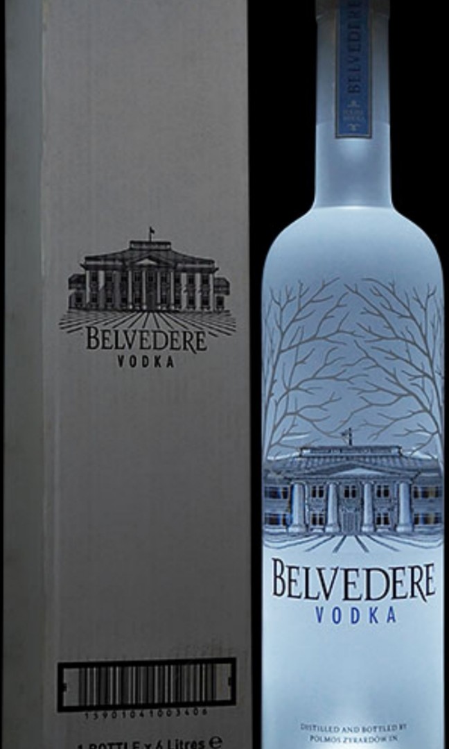 Belvedere Vodka 6L, Everything Else on Carousell