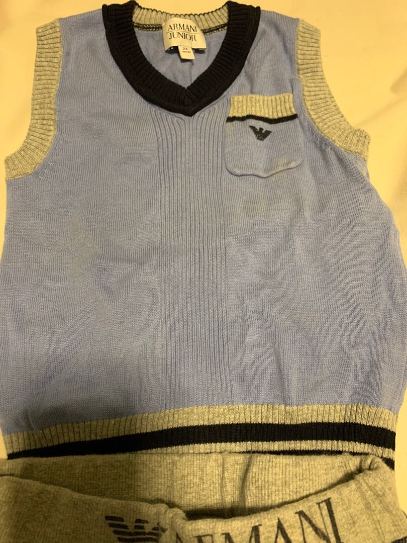 Brand new authentic Armani baby knit TOP 24 months 2 years old, Babies &  Kids, Boys' Apparel, 1 to 3 Years on Carousell