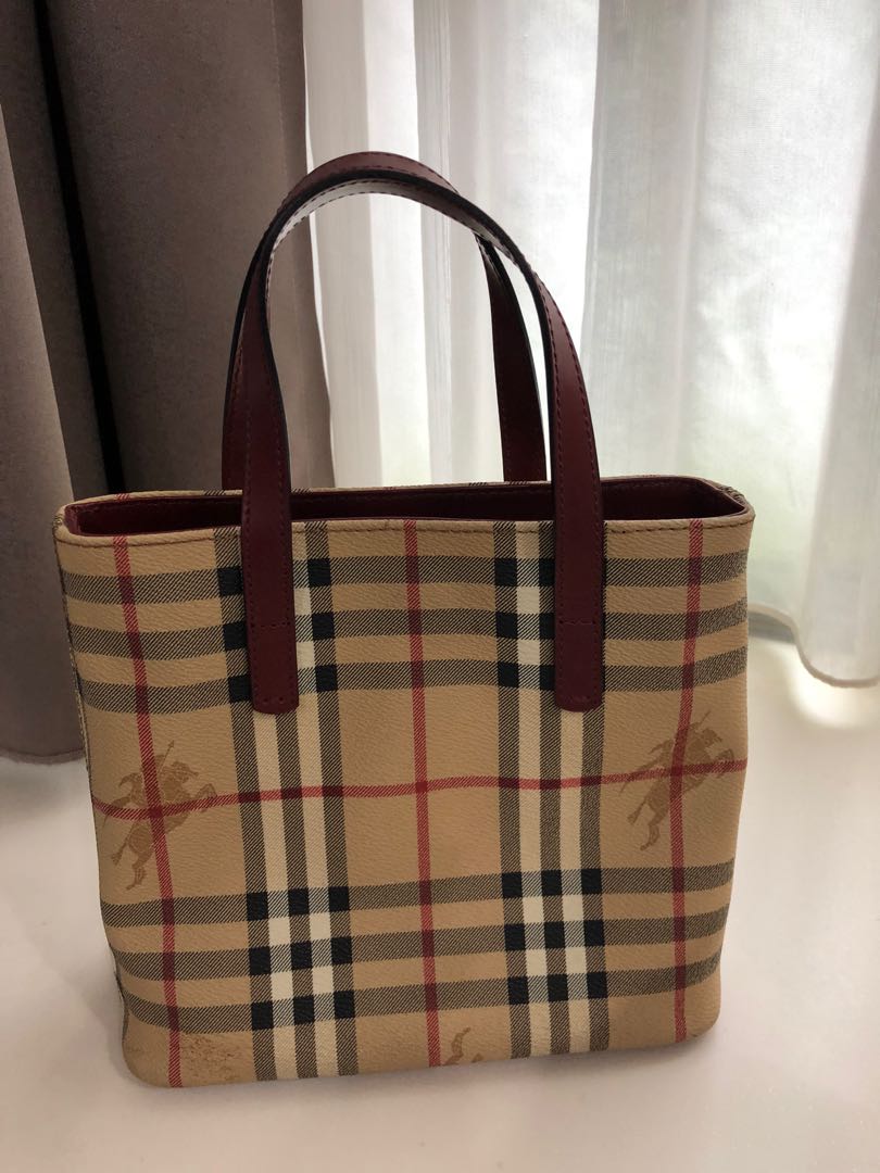 Burberry Mini Tote bag, Women's Fashion 