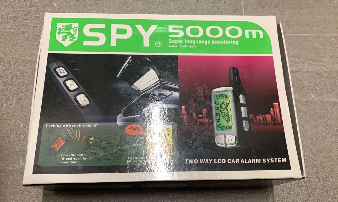 Spy 2 way car online alarm system