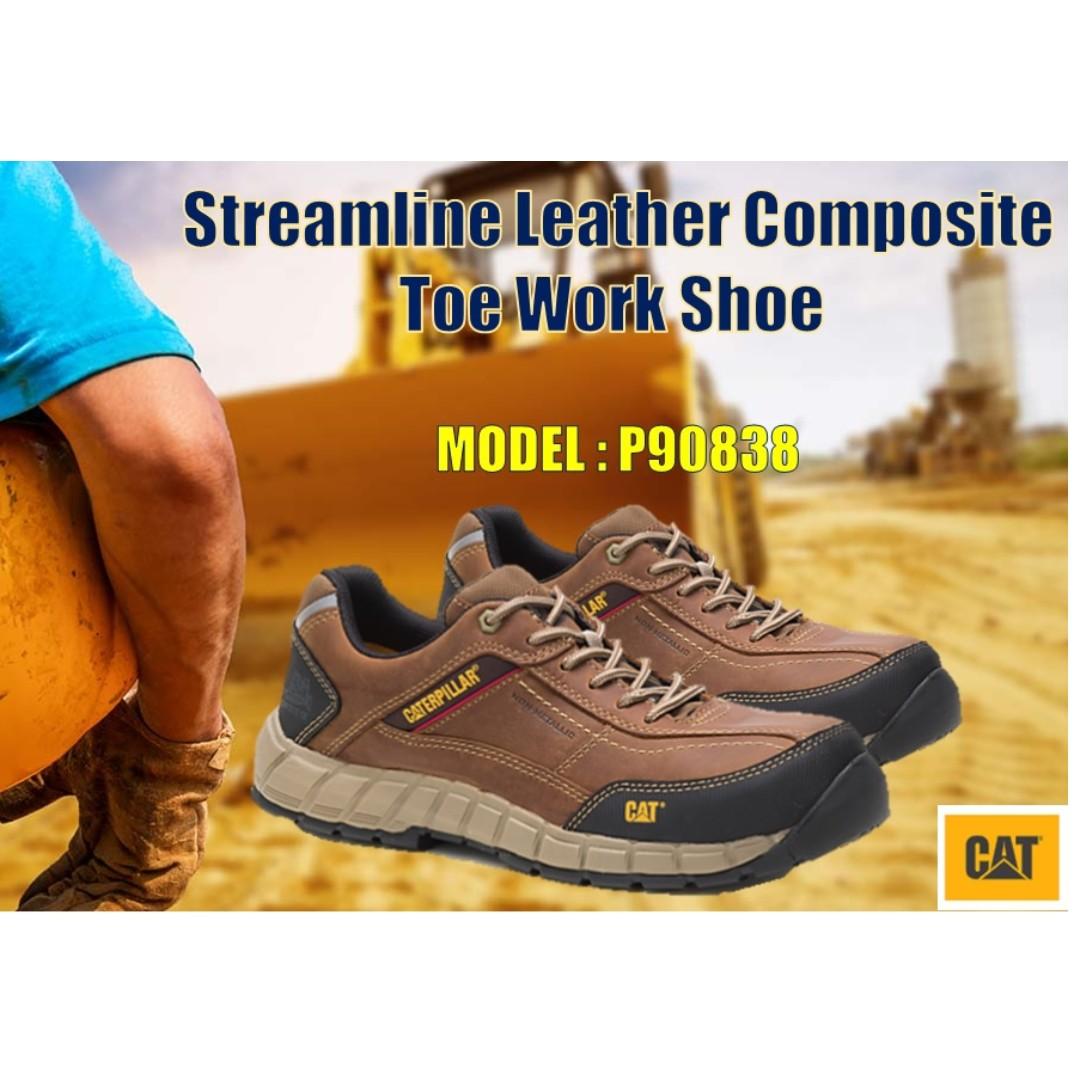 caterpillar streamline leather