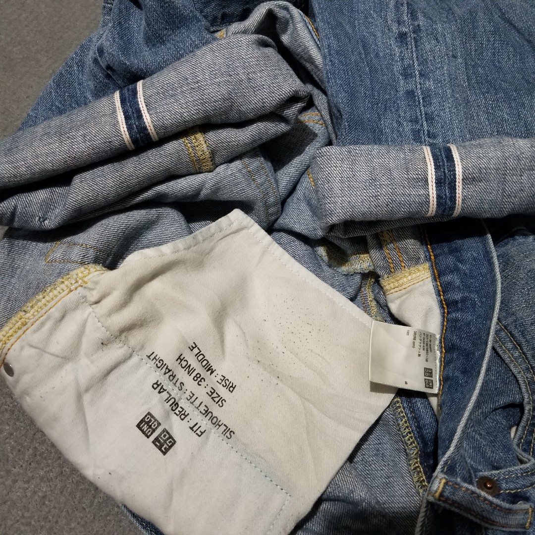 Harga celana store selvedge uniqlo