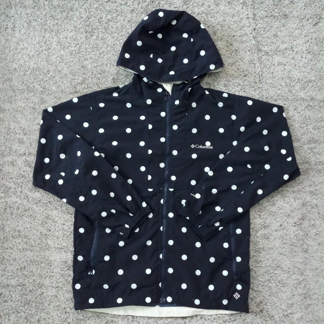 Columbia polka dot shop jacket