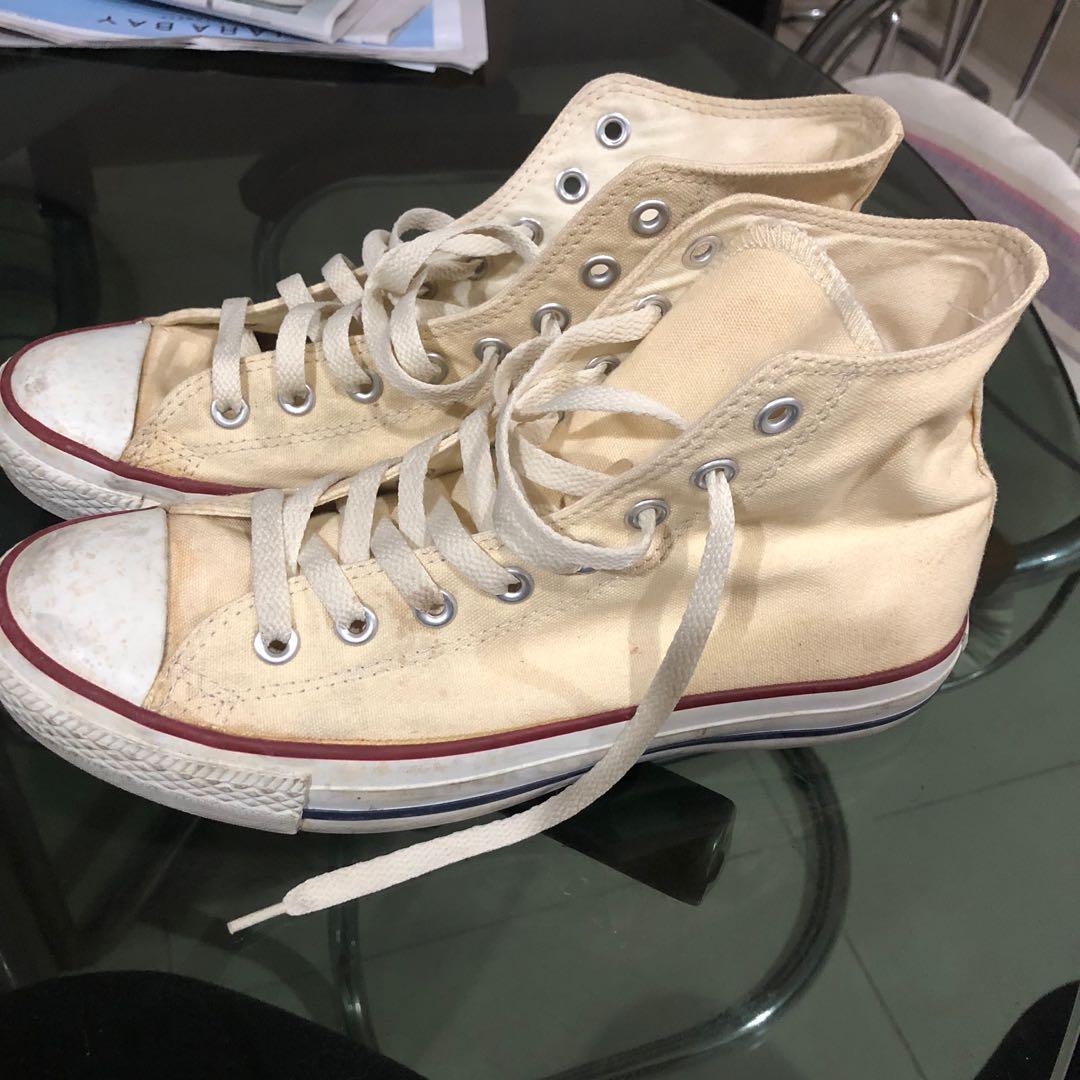Converse sale high beige