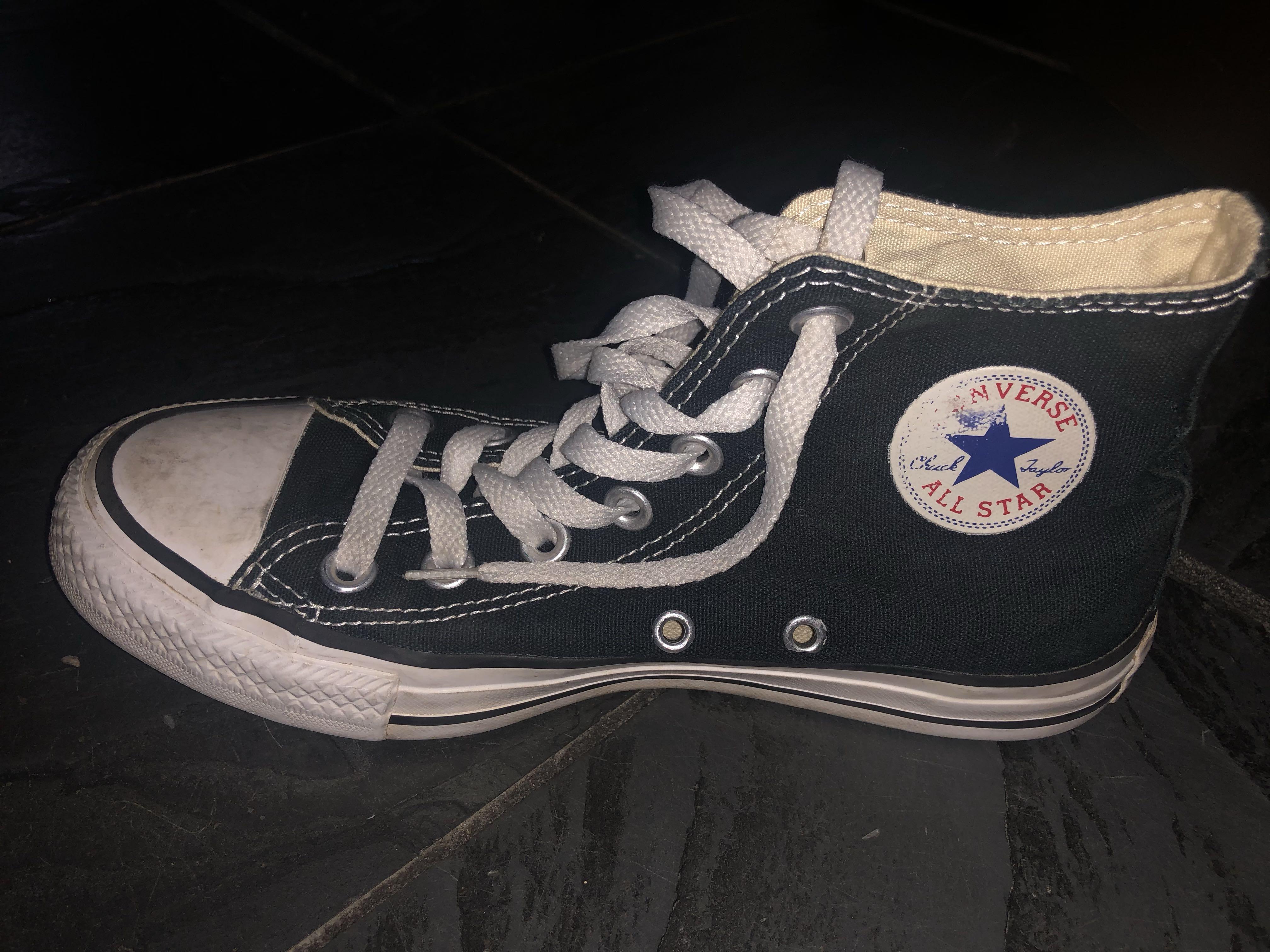 Converse Shoes - high cut EUR size 36.5, Men's Fashion, Footwear, Sneakers  on Carousell