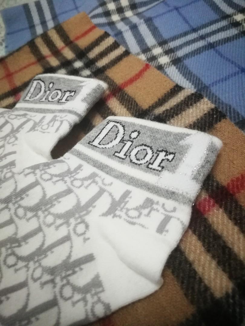 dior monogram socks