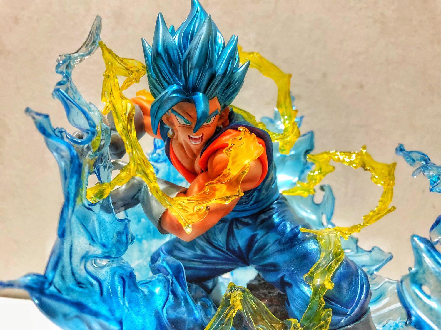 Dragon Ball Super Ssgss Vegetto Vegito Kamehameha Figure Toys
