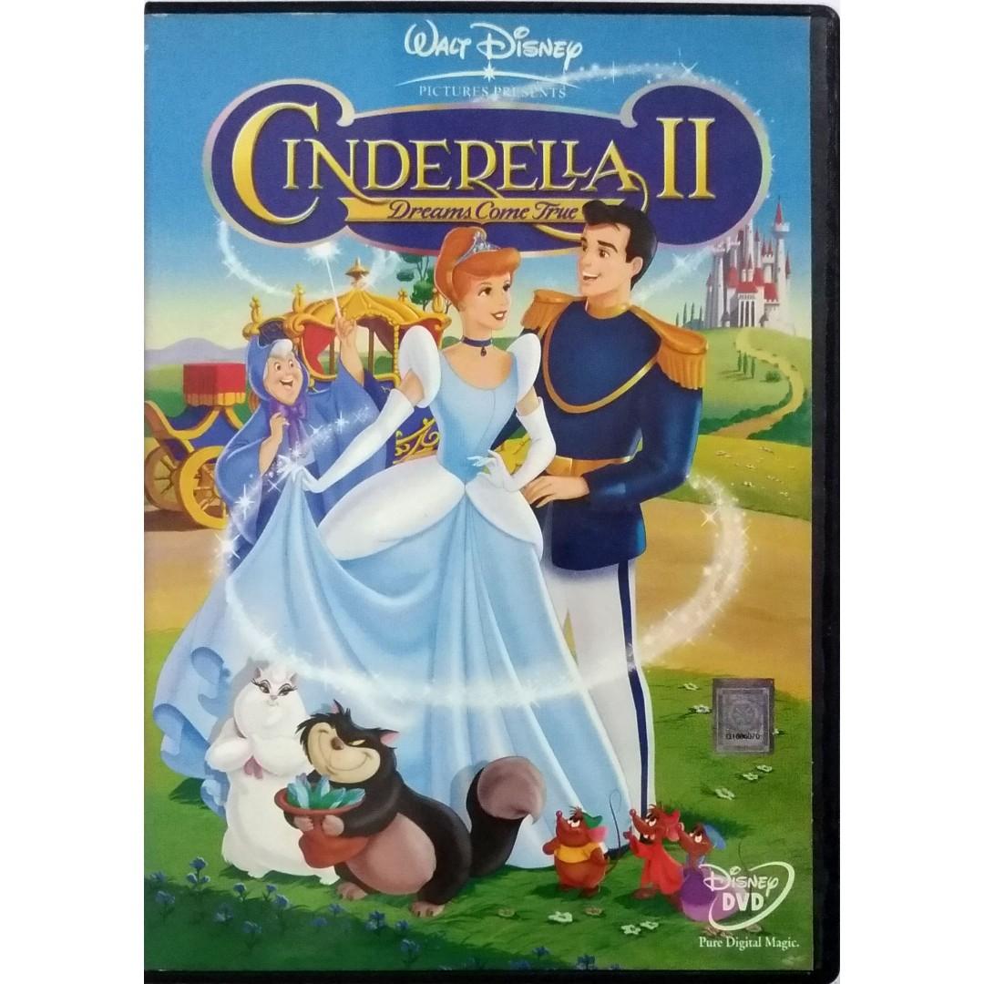 Dvd Cinderella Ii Dreams Come True Hobbies Toys Music Media Music Scores On Carousell
