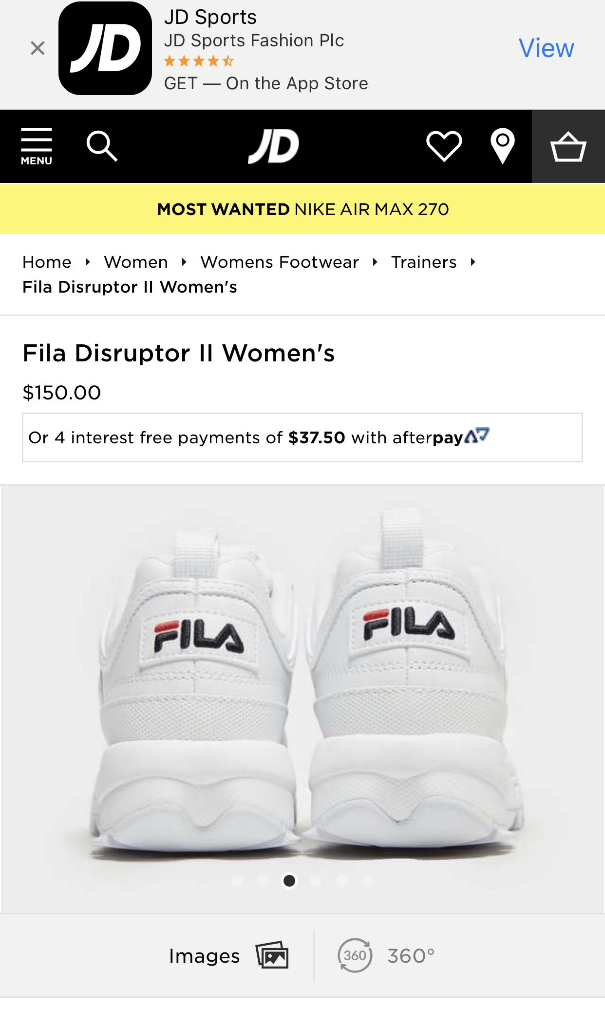 jd sports ladies fila trainers