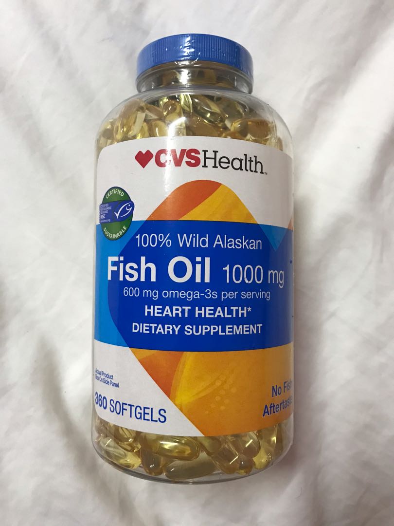 Fish oil 1000mg cvs health my health chart cvs