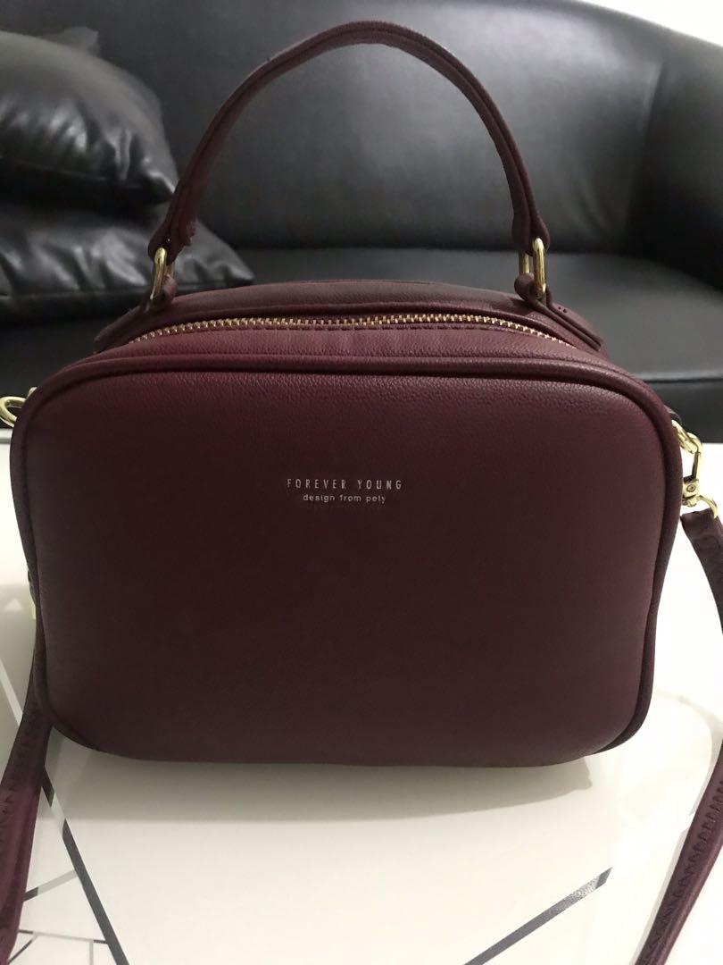 forever young sling bag