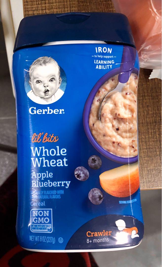 gerber whole wheat apple blueberry