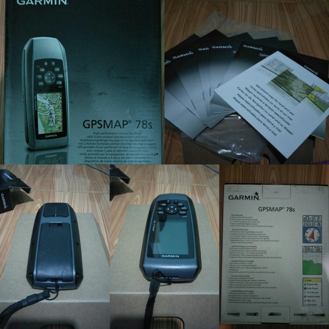 gps garmin 78s
