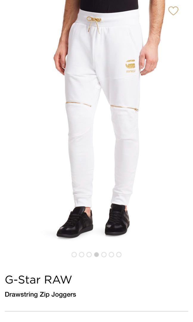 G Star RAW Men s pants drawstring zip jogger