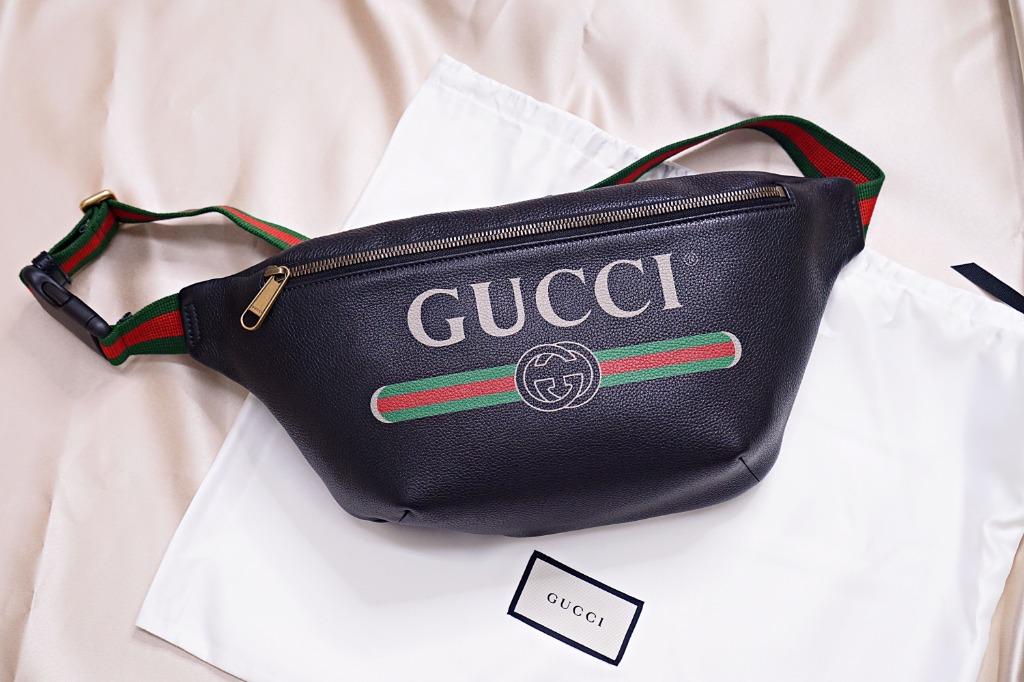 Print leather belt bag clearance