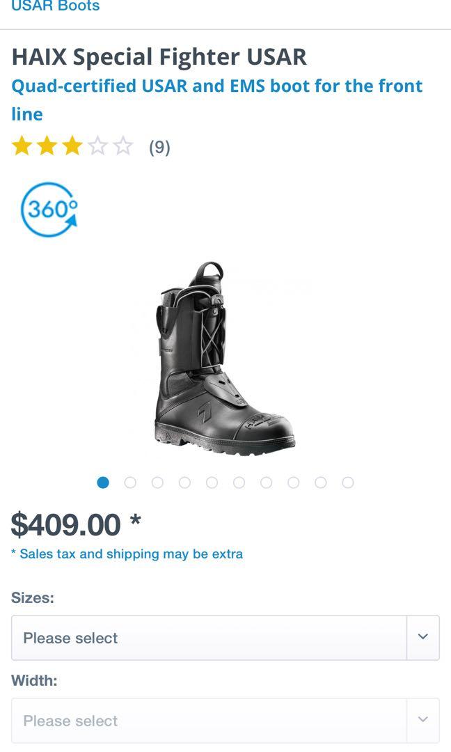 Haix USAR Boots