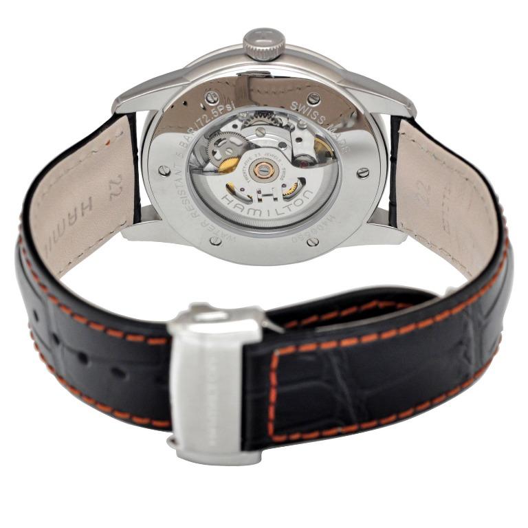 Hamilton Railroad Skeleton Auto H40655731 Men s Fashion Watches Accessories Watches on Carousell