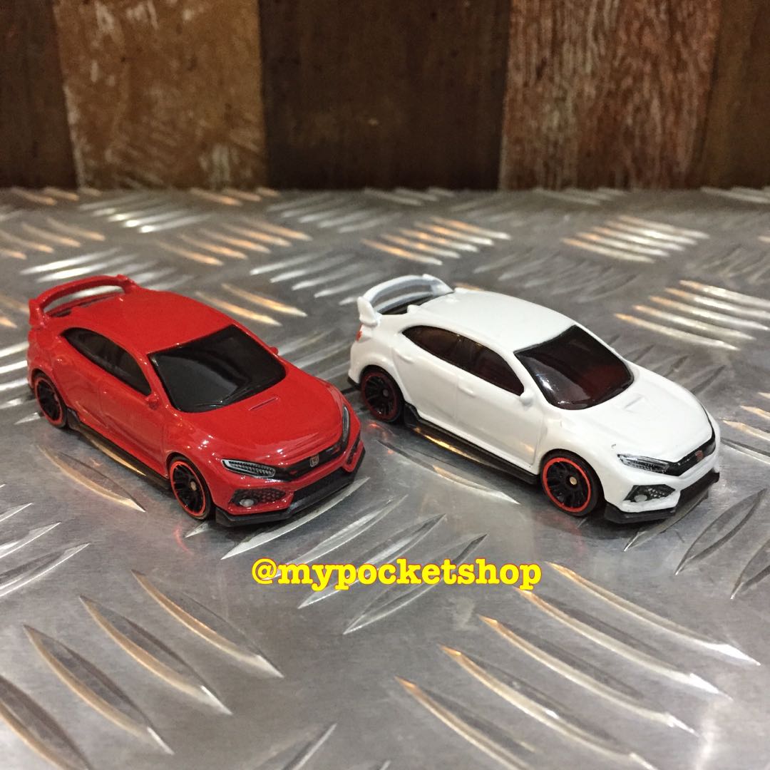 Hot Wheels 2018 Honda Civic Type R Red White Toys Games Others On Carousell