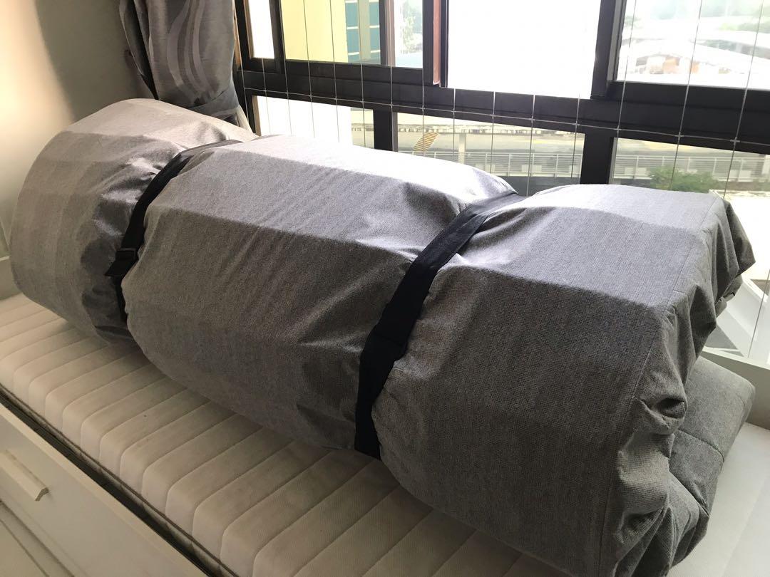Ikea mattress BEITO Sprung mattress light grey