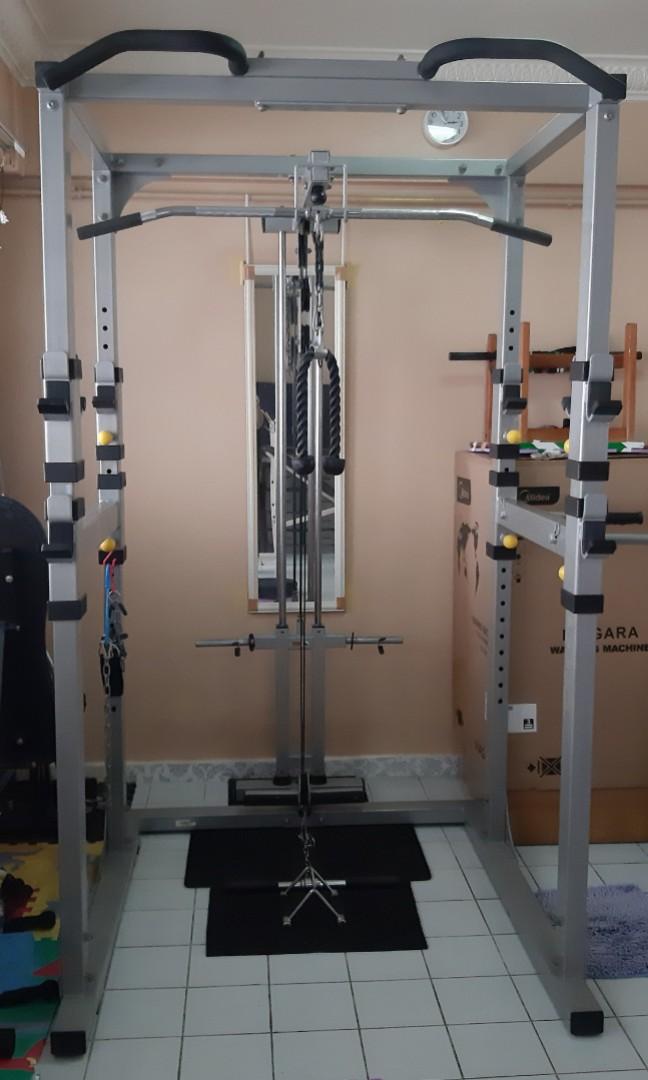 Free Delivery Gym Power Rack Sports Equipment Exercise Fitness