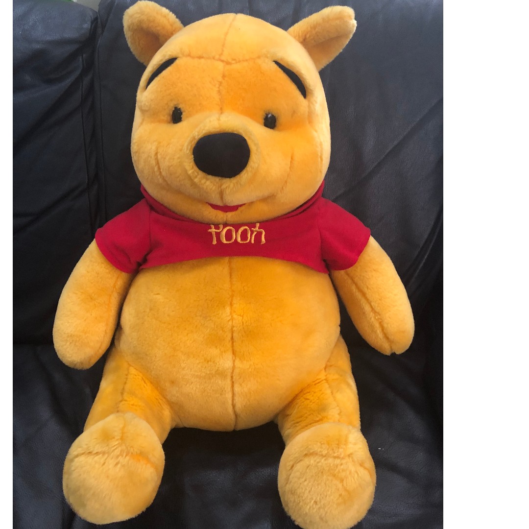 Big pooh bear plush cheap