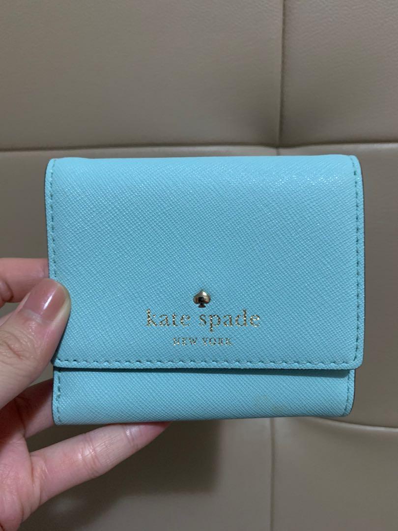 tiffany blue kate spade wallet