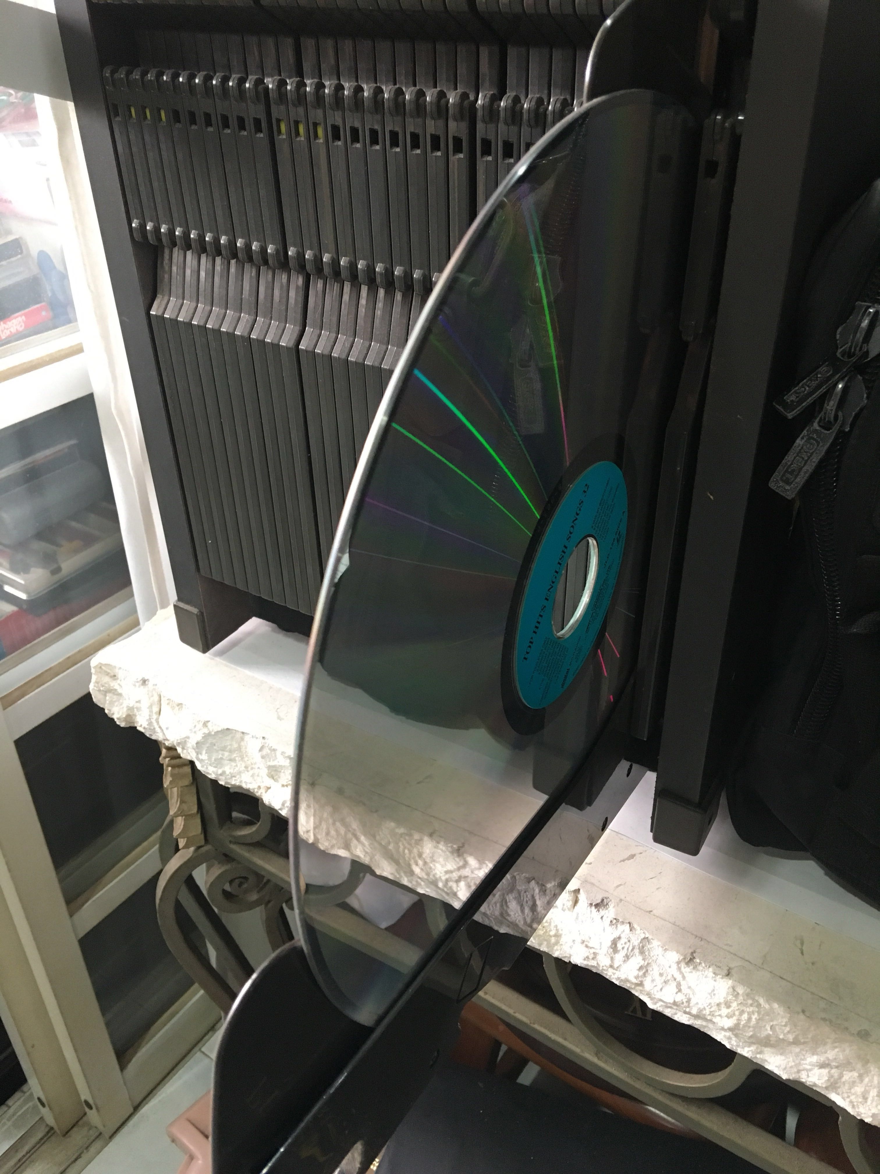 Vinyl records/Laser discs storage rack , Furniture & Home Living ...