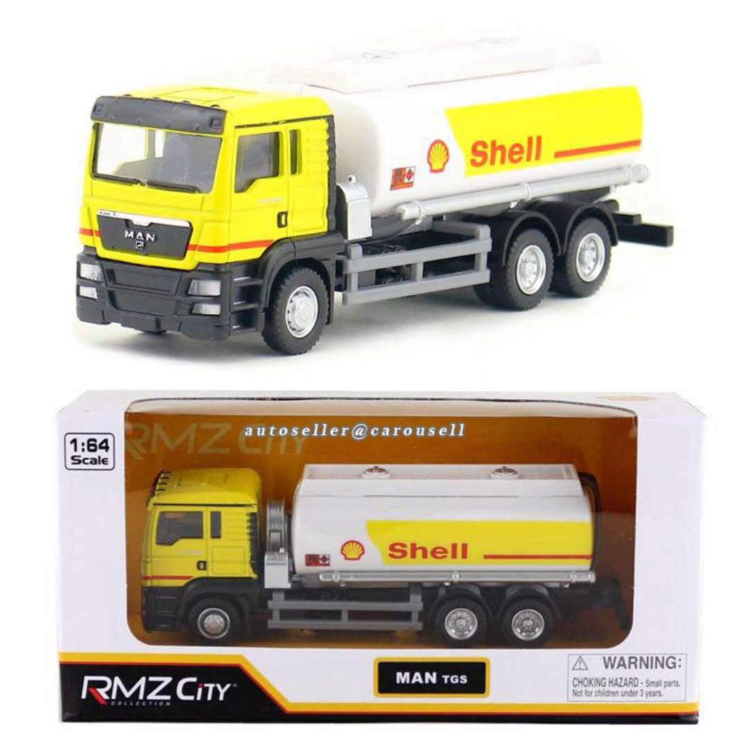 shell oil tanker truck toy