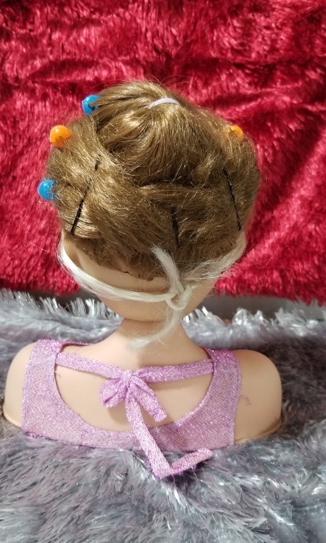 Mannequin Hair Styling Head